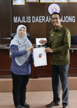 Kunjungan Hormat UTV ke MAJLIS Daerah Tanjong Malim