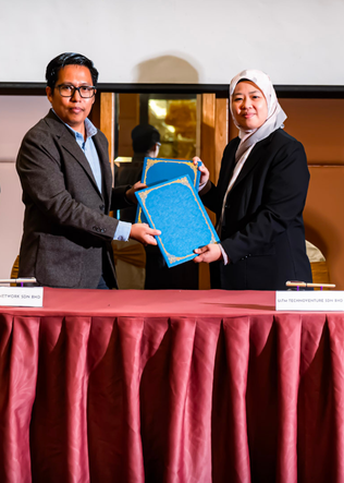 MOU UTV dan Synchronetwork